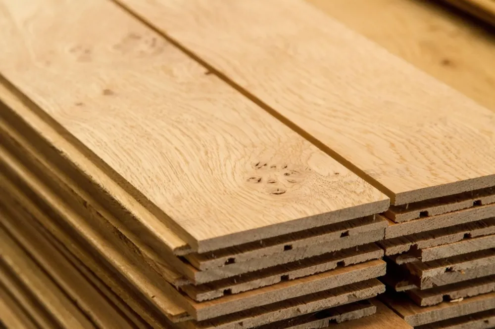 Parquet massif à Ingré